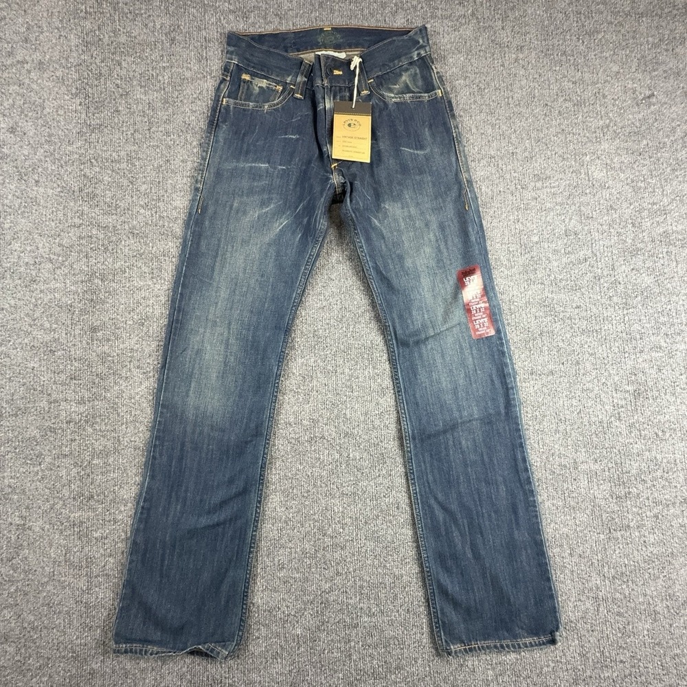 Levis 539 Vintage Straight Jeans Mens 28x32 Blue Relaxed Straight Leg Denim